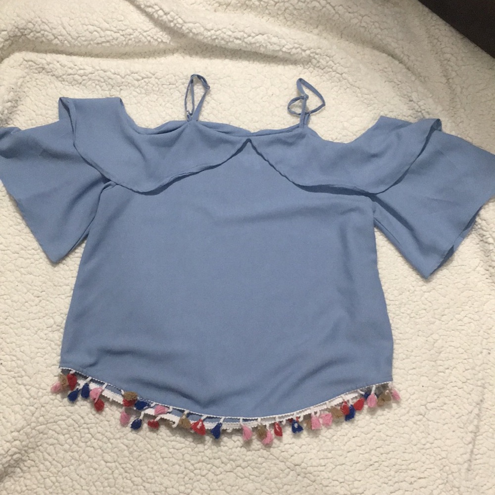 Light Blue Blouse